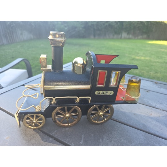 Other - Vintage 60's/70's Musical Train Decanter & Shot Glass Set Iron Horse Locomotive